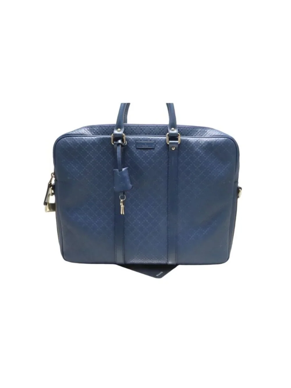 Gucci Diamante Leather Business Briefcase